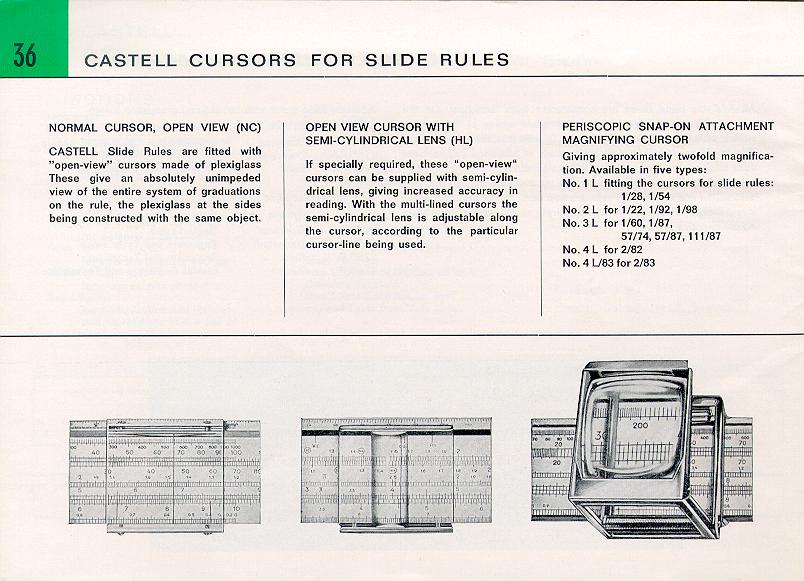 The Slide Rule Universe - Faber-Castell Slide Rule Archive