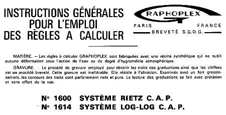 More French Instructions