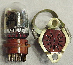 Russian IN-2 style sockets, with tube installed