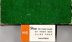 Set box and care booklet