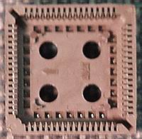 68 Pin PLCC, front