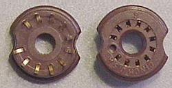 Cinch 11 pin gold PC contact sockets