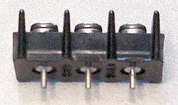 Curtis 3 screw terminal block