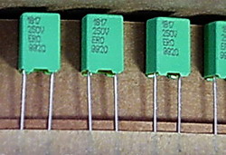 0.1uF/250VDC ERO