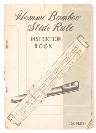 Hemmi Bamboo Slide Rule Instruction Book by Hemmi Slide Rules