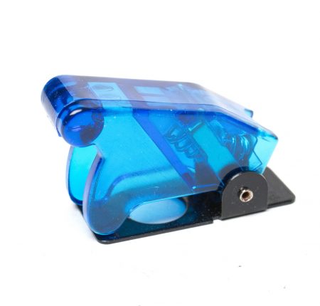 Lot of 10 Translucent Blue Flip-up Switch Covers