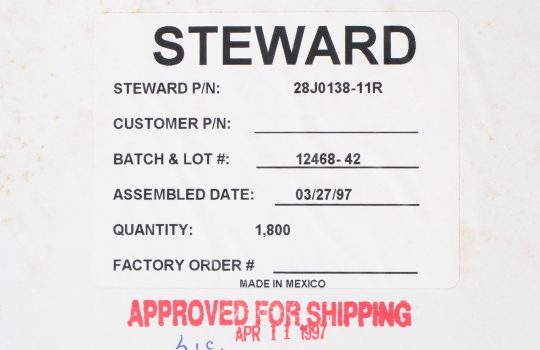 Steward – Dual Radial Beads, Reel, 1 800