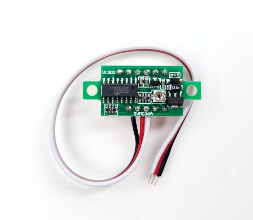 Mini DC 0-32V LED Panel Voltage Meter