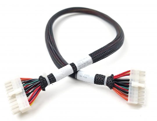 28″ 19 strand 18 AWS cable with connectors