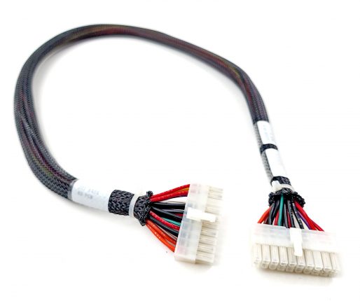 28″ 19 strand 18 AWS cable with connectors