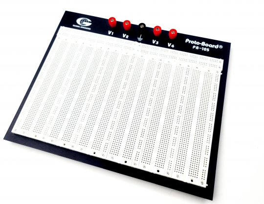 Proto-board solderless breadboard system PB-105