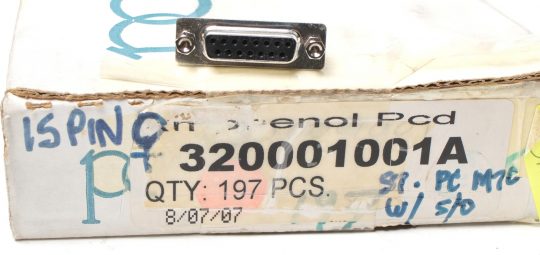 Amphenol PCD 15 Pin D Sub Connector