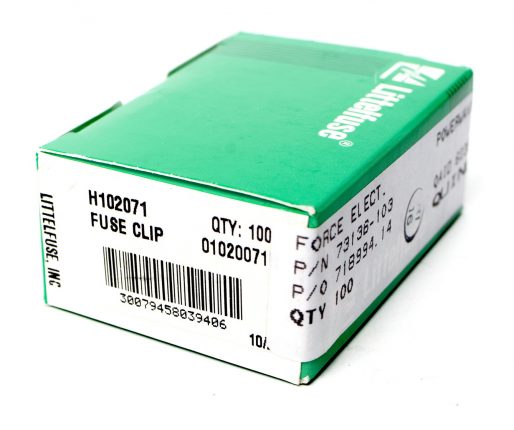 LittelFuse H102071 Fuse Clip, Box of 100