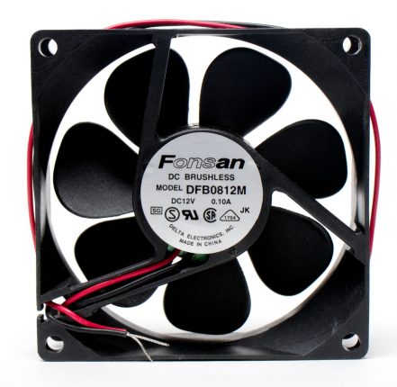 Fonsan / Delta Electronics DFB0812M 12VDC 0.10A Brushless Fan