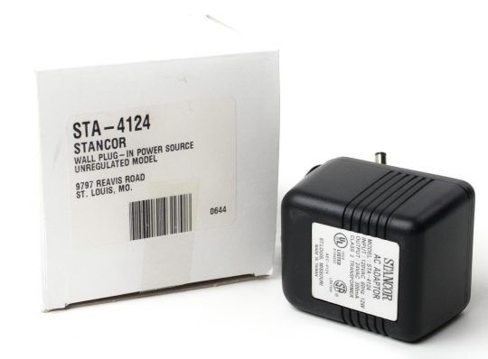 STANCOR STA-4124 AC Adapter (wall wart), AC to AC