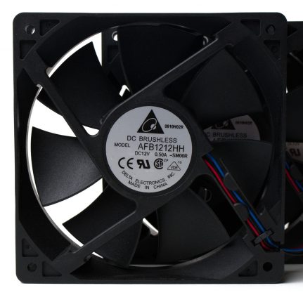 Delta AFB1212HH 12V DC Brushless Fans, Set of Three