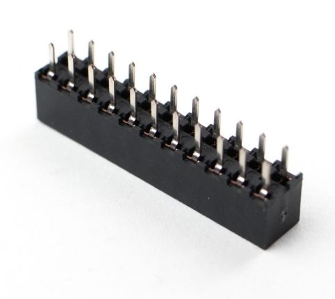 AMP 4-0176135-5, Female 22 Pin PCB Mount Block Connector