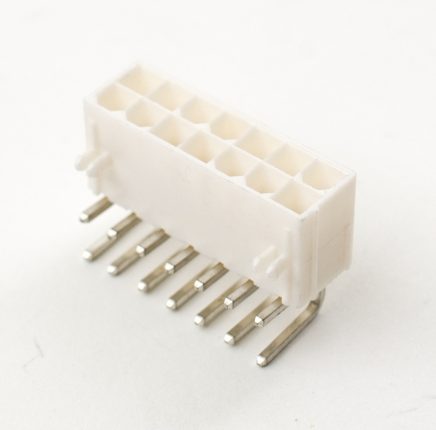 Molex 14 Pin PCB Mount Connector Right Angle , Bag of 100 Pieces
