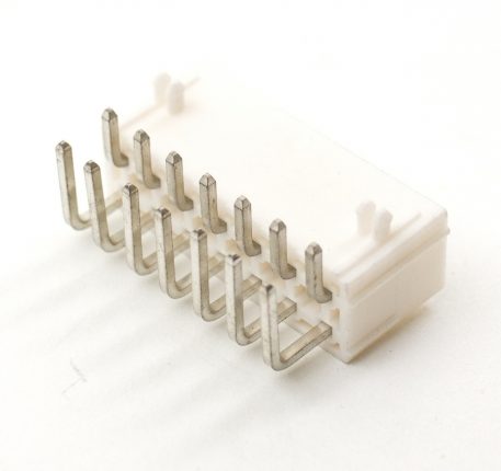 Molex 14 Pin PCB Mount Connector Right Angle , Bag of 100 Pieces