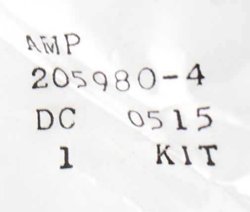 AMP 205980-4 D Sub Screw Locks, Pack of 100