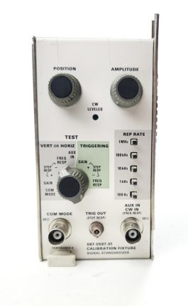 Tektronix 067-0587-01 Signal Standardizer Calibration Fixture