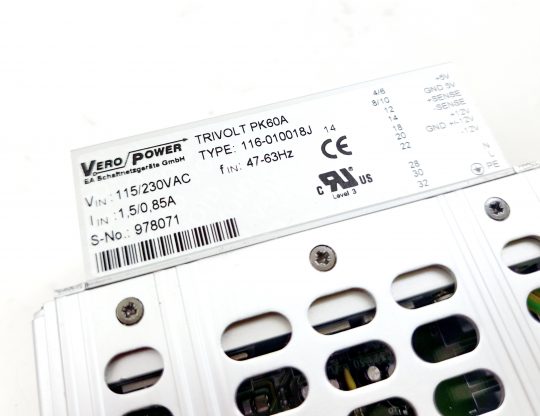 Vero Power 116-010018J Power Supply