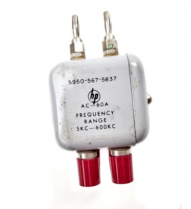 HP AC-60A Frequency Range 5KC-600KC