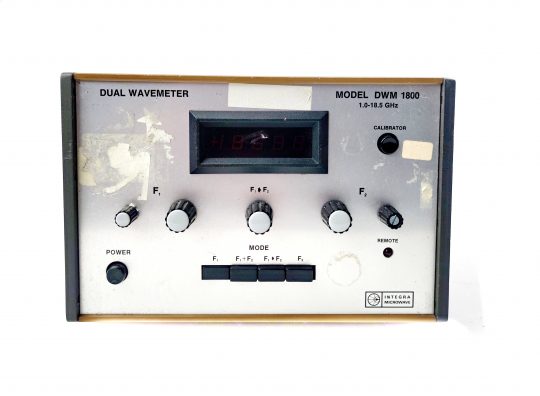 Dual Wavemeter  Model DWM 1800