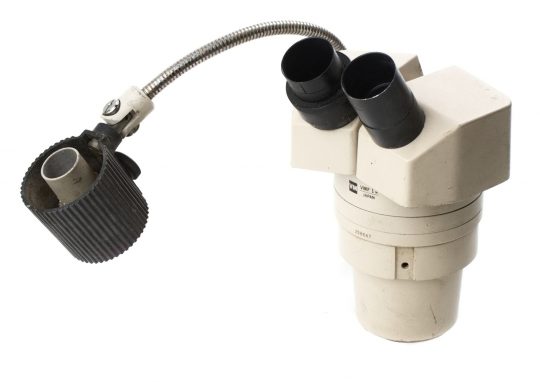 Olympus Stereo Microscope Head – VMF 1x, With Bracket and Light Mount