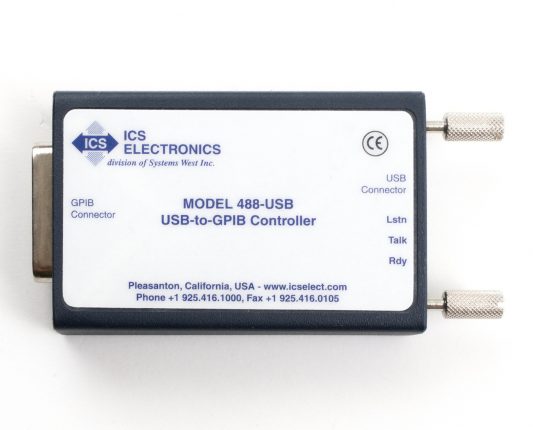 ICS Electronics – Model 488-USB-to-GPIB Controller
