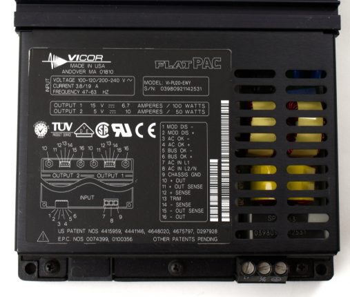 Vicor FlatPac VI-PU20-EWY Power Supply