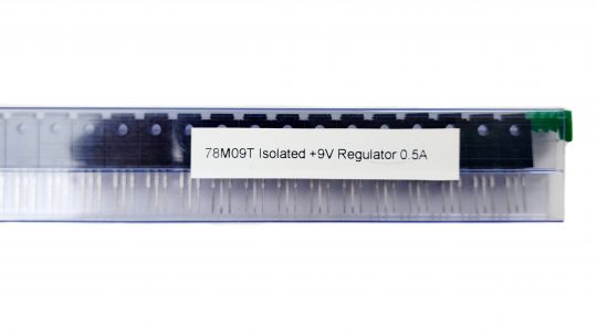 78M09T Isolated +9V Regulator 0.5A
