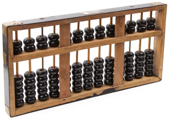 14″  13 Rod Abacus