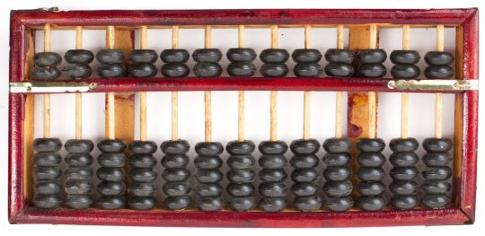 10″ 13 Rod Abacus