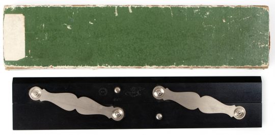 K&E 1782 12″ Folding Parallel Ruler (NIB)