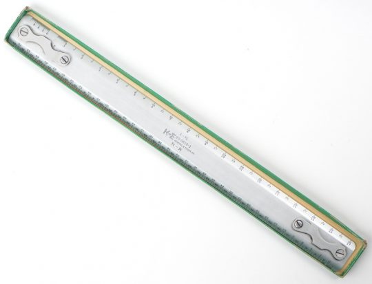 K&E 60 0618-1 Metal Drafting Scale