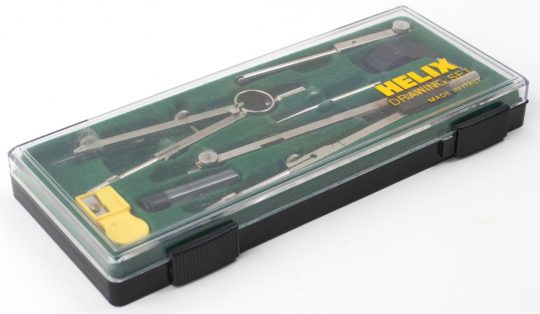 Helix Drafting Set – New, w/Plastic Case