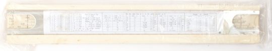 Sun / Hemmi 130W Full Size Slide Rule w/Case (New, some age discoloration)