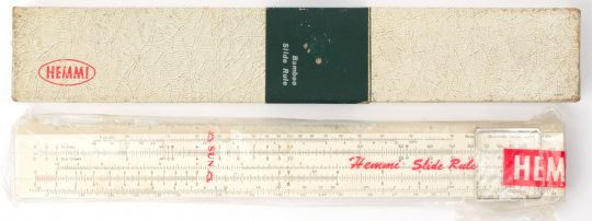 Sun / Hemmi 80K Electro Full Size Slide Rule w/Case (Good condition, some discoloration)