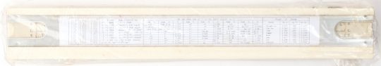 Sun / Hemmi 80K Electro Full Size Slide Rule w/Case (Good condition, some discoloration)