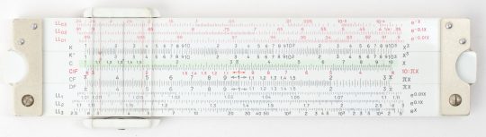 Faber Castell 62/82 Castell Duplex Pocket Slide Rule w/Leather Case & Manual Reprint (New/mint)