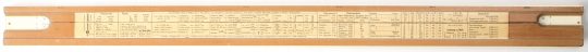 Faber Castell 4/60 23″ Oversize Slide Rule w/Split Case (Good condition)