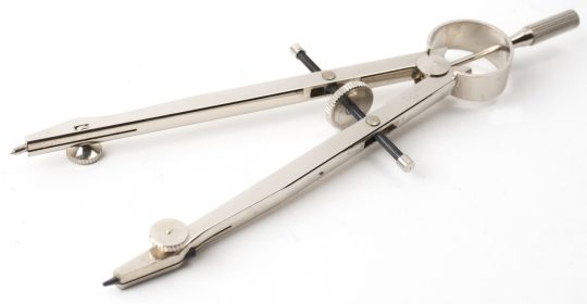 Teledyne Post 3833-020 Drafting Compass w/Case