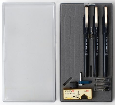 TOMBO PGS PG3-1A Drafting Pen Set (New)