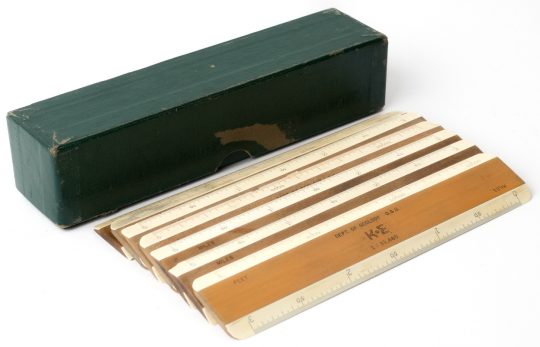 K&E Drafting Scale Set – 7 Rules