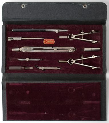 Charvos 612 Drafting Set w/Case