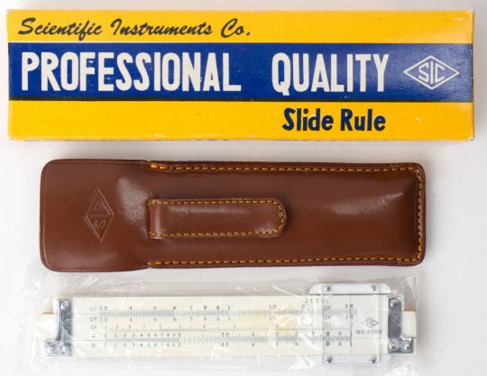 Scientific Instruments 4500 Pocket Rule w/Box, Case, & Manual (NIB)