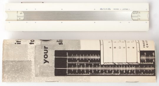 Post 1444K Pocket Rule w/Box, Case, & Manual (NIB/mint)