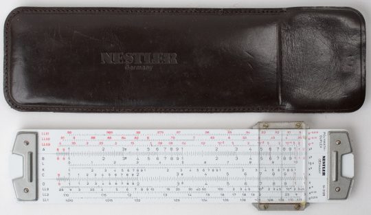 Nestler 0129 Polymath Duplex Pocket Rule w/Case (very good condition)