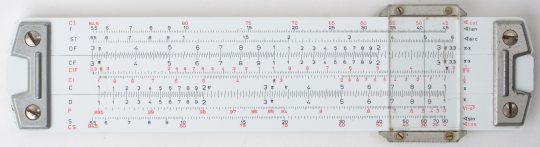 Nestler 0129 Polymath Duplex Pocket Rule w/Case (very good condition)